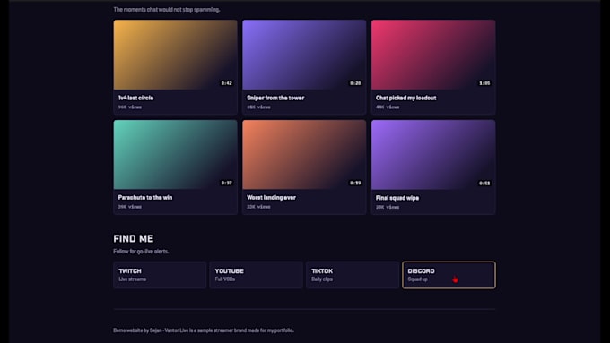 build an animated website for you