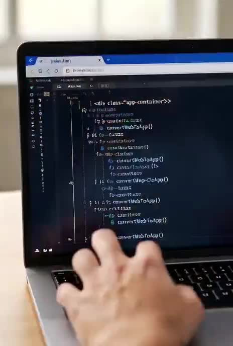 convert website to mobile app