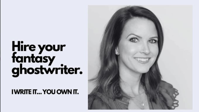 be fantasy ghostwriter, sci fi, litrpg, progression fantasy, ya story writer