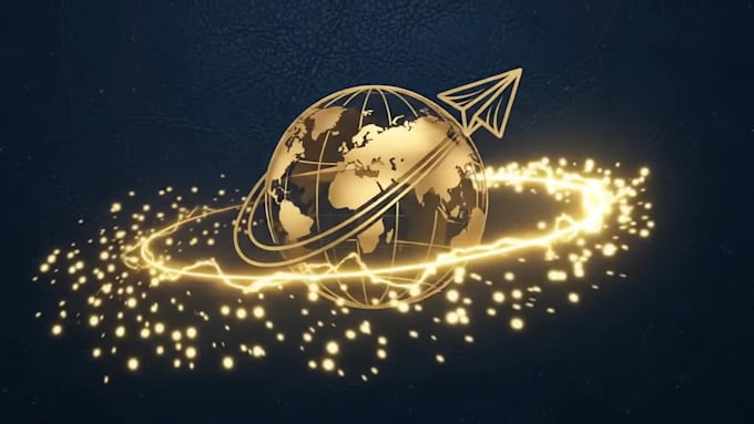 do a creative travel agency logo to take your brand global