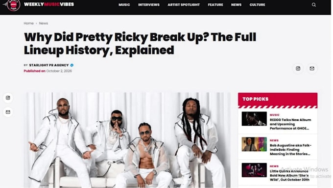 publish your interview on music magazine