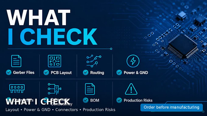 review your pcb design before manufacturing