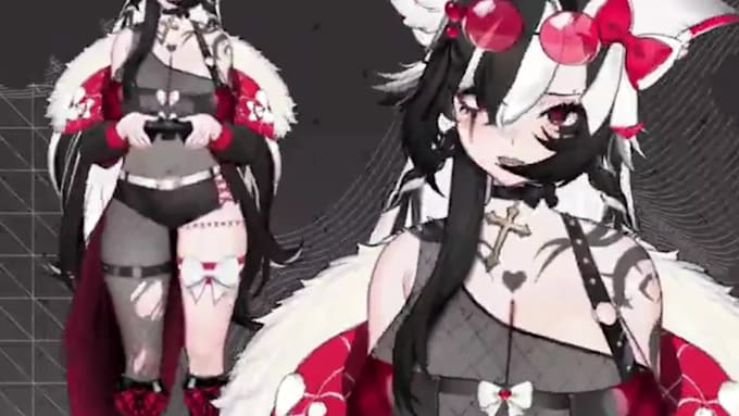 do live2d vtuber rigging for vtuber model anime vtuber live2d rigging for vtube