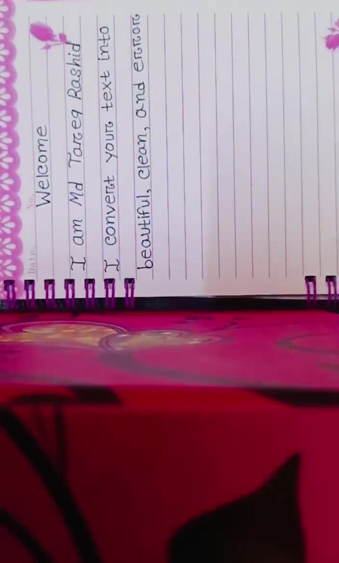 write your documents in beautiful professional handwriting