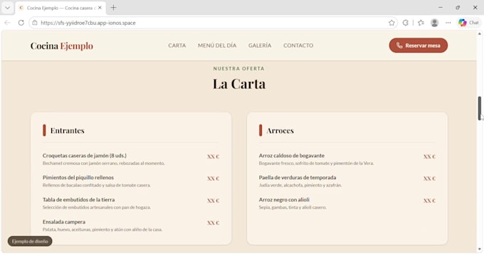 design a professional website for your local business
