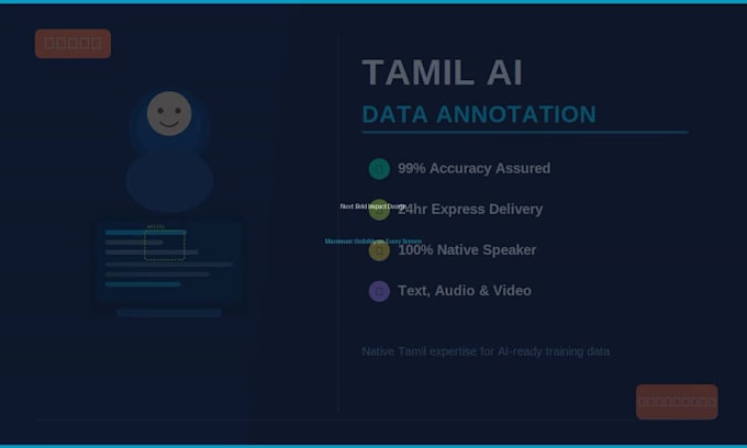 label data for ai training in tamil  image text audio