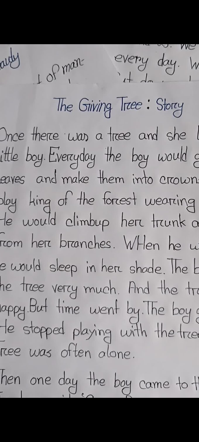 accurately write anything with my beautiful handwriting