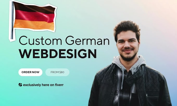design a professional german wordpress website with elementor