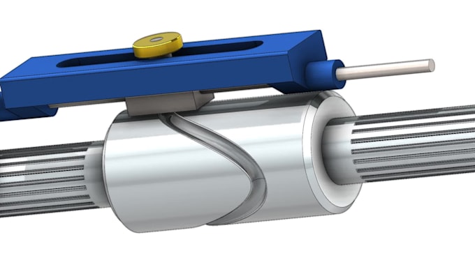 design your product idea into a 3d cad model in solidworks