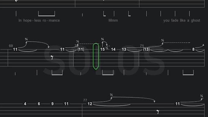 make a professional tab of a song