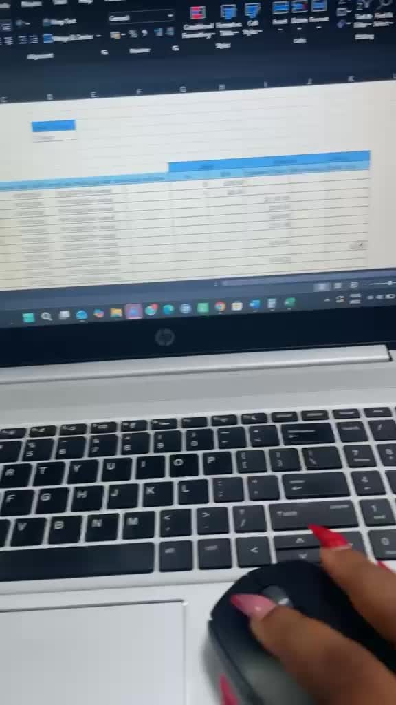 creating a proffessional budget and expenses tracker