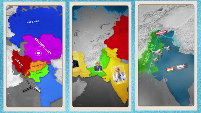 create professional map animation for your video