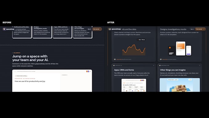 build a premium landing page website that attracts visitors