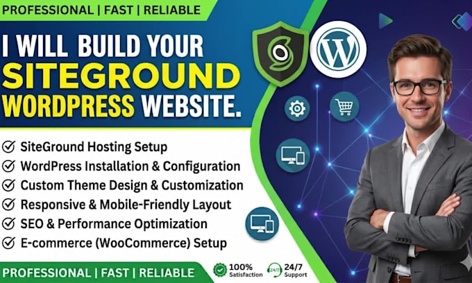 build siteground website wordpress website design wordpress siteground website