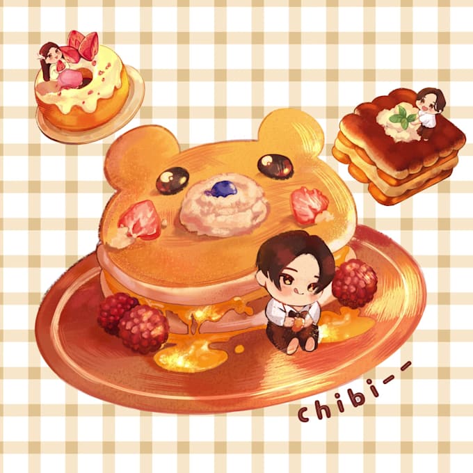 do chibi illustration service