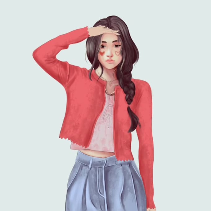 create unique custom digital art in my style