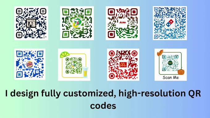 design custom branded qr codes with logo