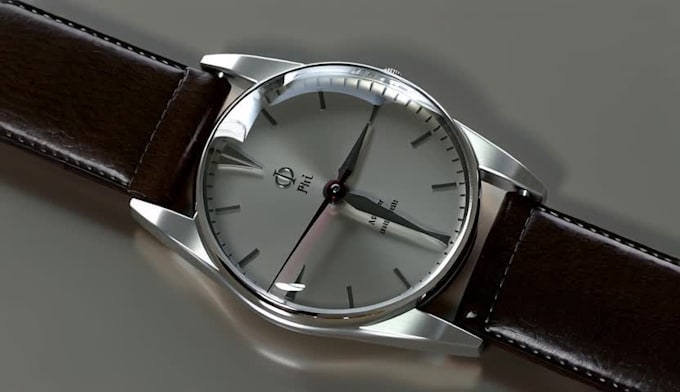 design 3d models and renders for watches
