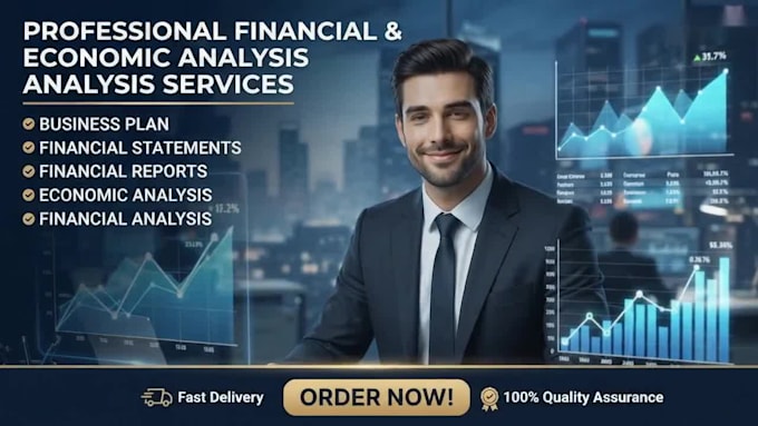 write financial reports, business plan and economic analysis