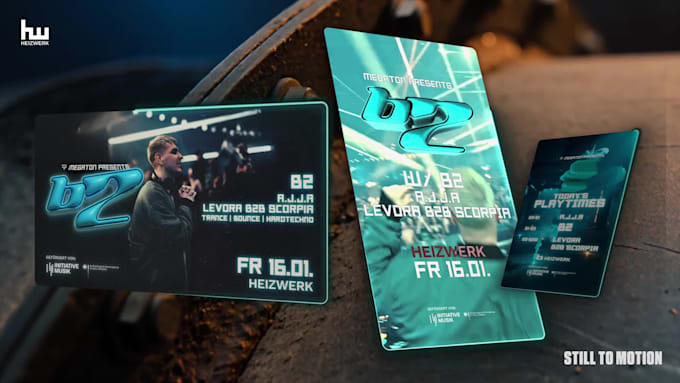 create a professional animated flyer for your event