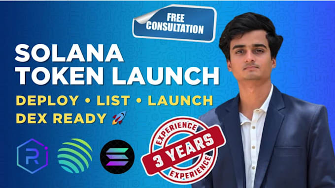 deploy your solana token and list it on dex