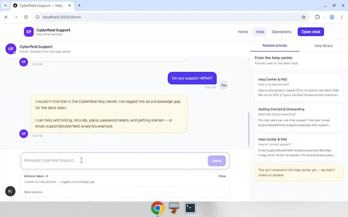 build a rag chatbot that answers from your documents
