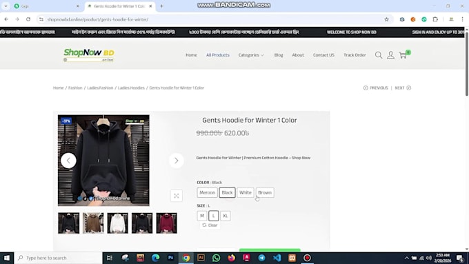 create your wordpress ecommerce website or business website