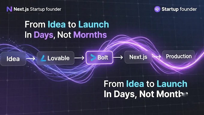 build saas mvp or web app using lovable, bolt new, cursor ai