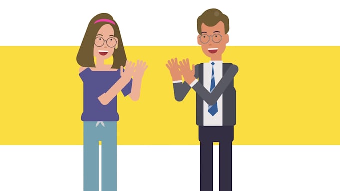 create a professional vyond 2d animated explainer video