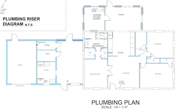 redraw floor plan 2d edited architectural floor plan