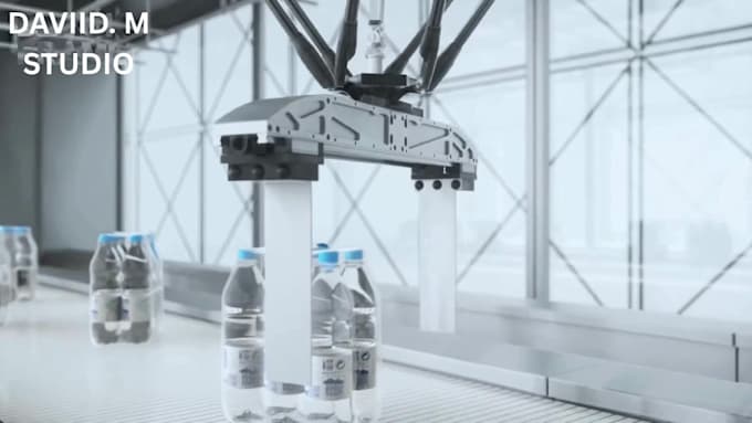do 3d industrial animation 3d mechanical engineering and 3d robotic animation