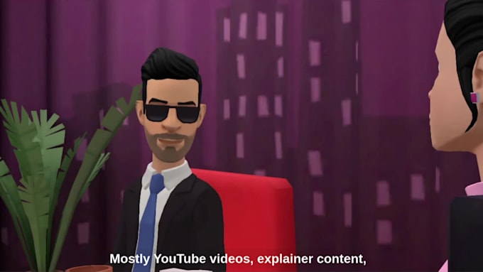 create 3d video animation on plotagon