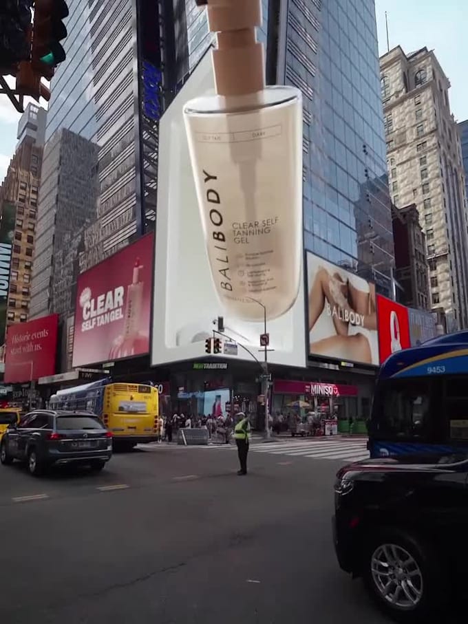 do billboard animation, 3d billboard animatio, anamorphic animation, led screen