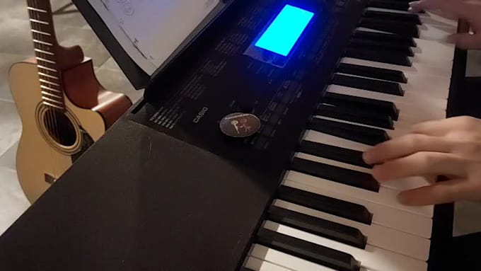 professional piano recording for projects