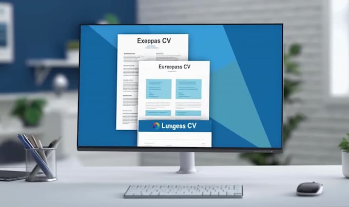 write ats resume, europass CV, cover letter and linkedin profile