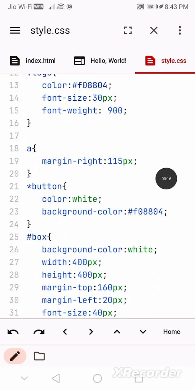 do something css html design