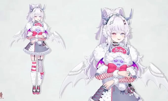 design and rig vtuber model live2d anime vtuber rigging vtuber character design