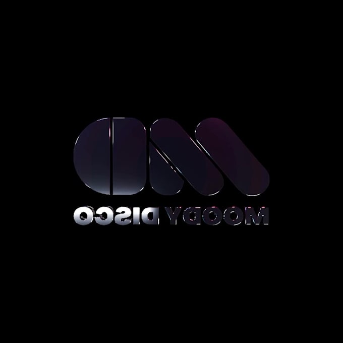 create a real 3d spinning logo animation in blender