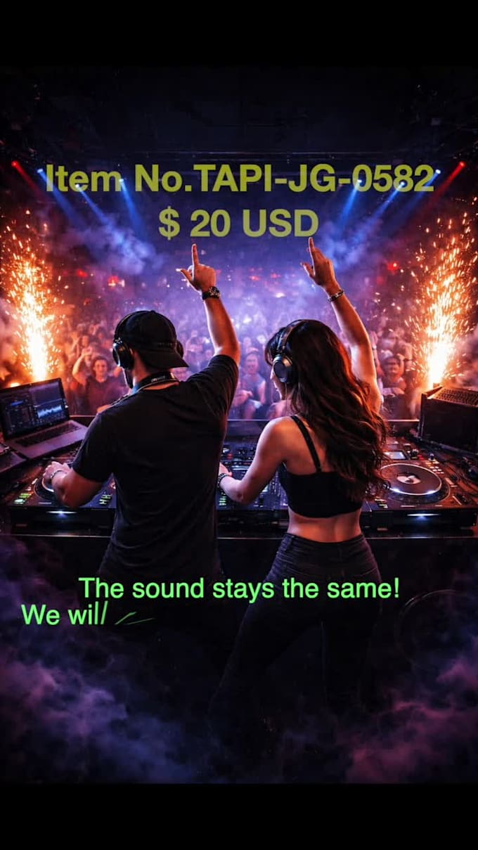 Create a professional dj name drop for your mixes by Gottarizm | Fiverr
