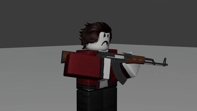 create custom roblox animations and 3d models for your game