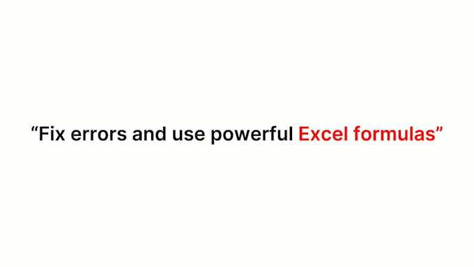 clean, format, merge, and split excel data