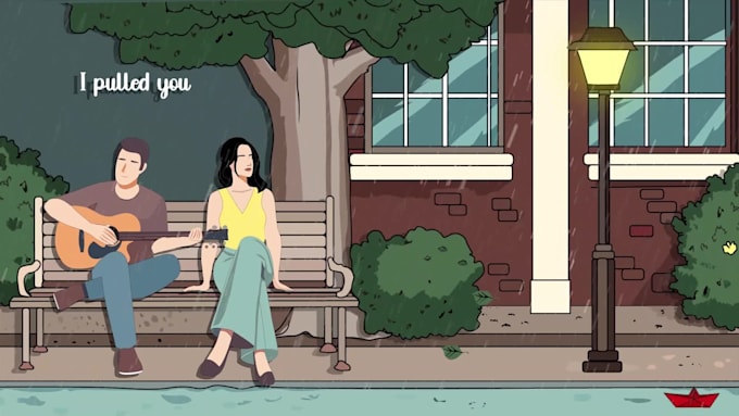 create animated lyric video for your song