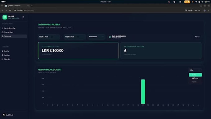 develop a full stack nextjs saas web application