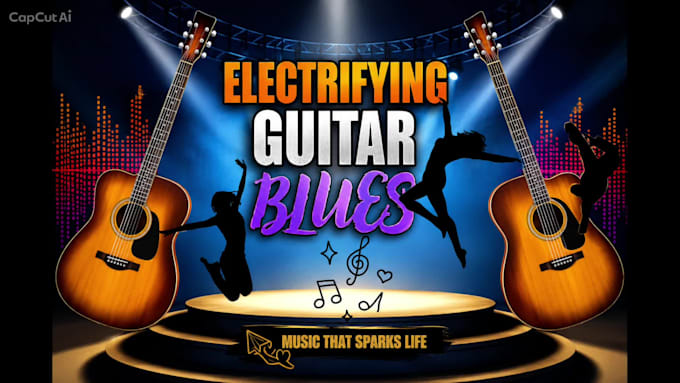 create a tasteful blues guitar performance