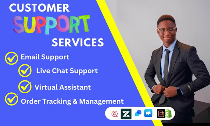 be you live chat, customer service and customer support VA
