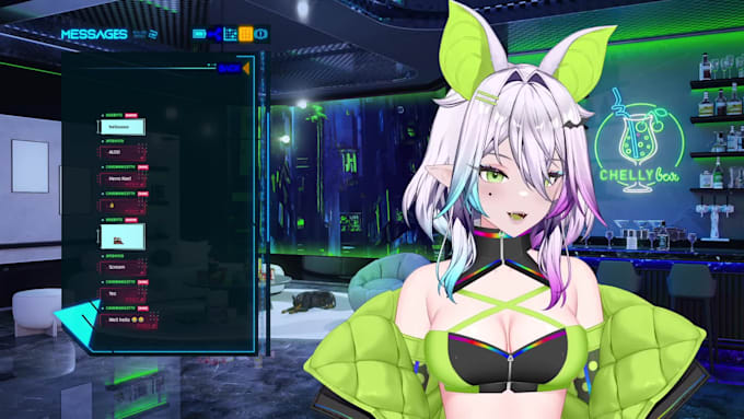 design and rig custom 2d live2d vtuber model for vtube studio rigging expression