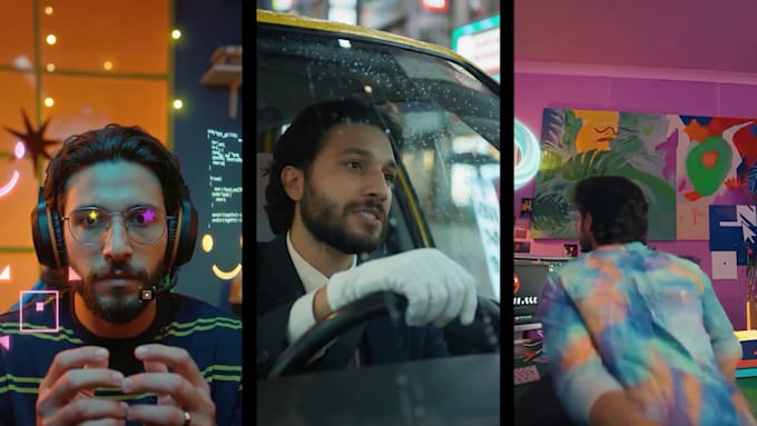 do video editing and ai visuals