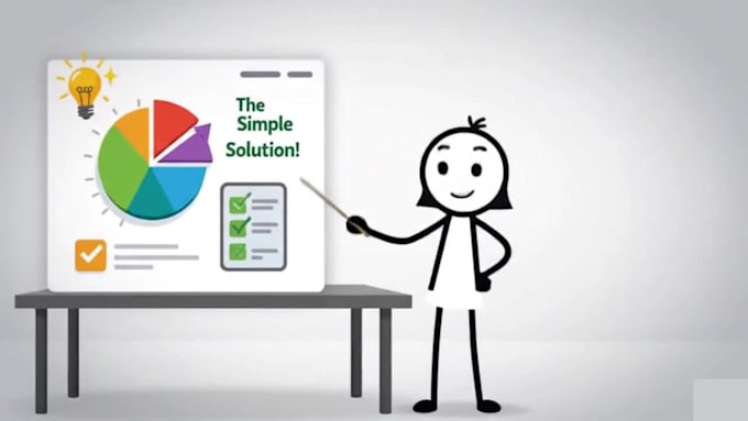 create 2d stickman animation stickman explainer video stick figure cartoon video