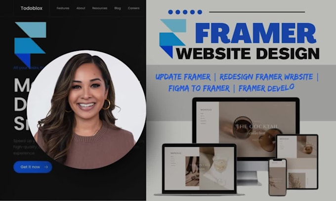 design framer website, landing page design, update framer website developer, seo