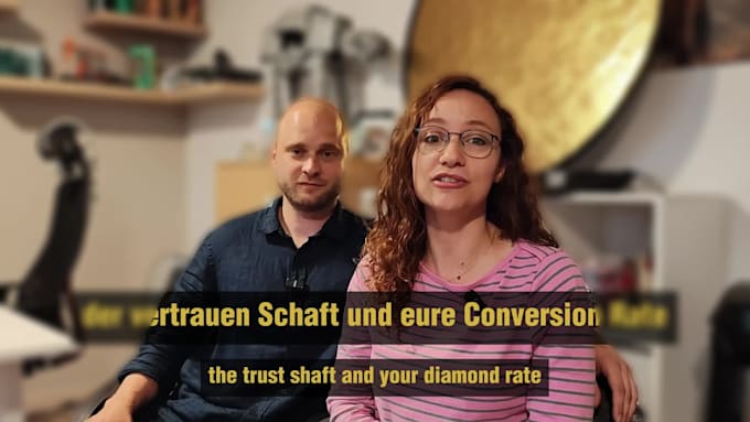 create authentic german couple ugc ads for  instagram tiktok